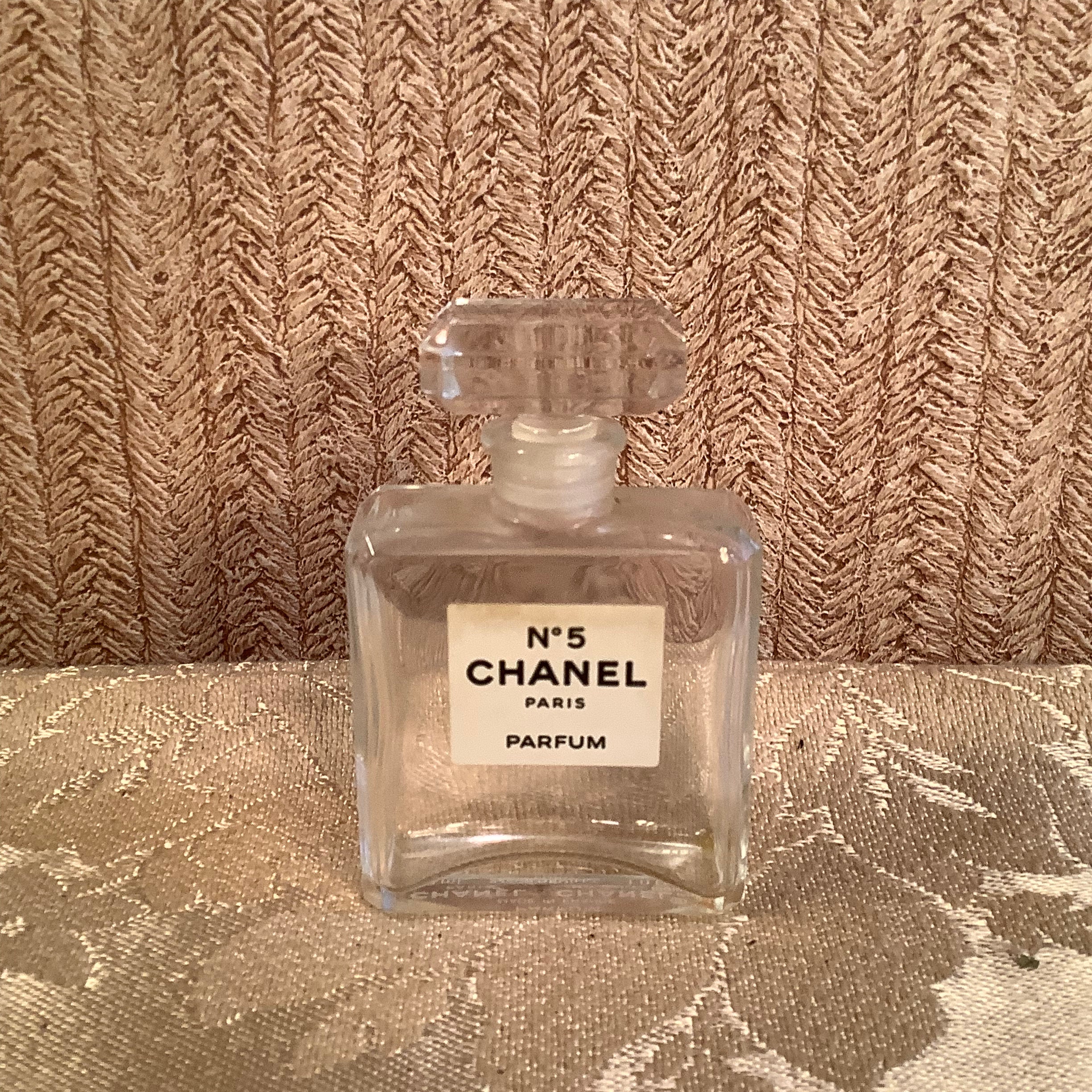 chanel empty bottle