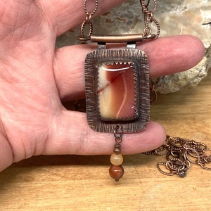 Mookiate on Copper Necklace