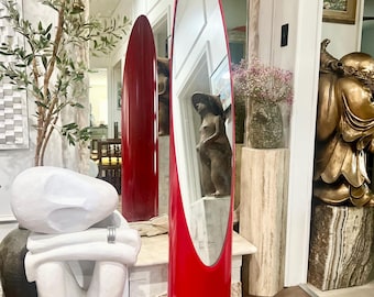 Vintage Lipstick Mirror in Red FREE US SHIPPING