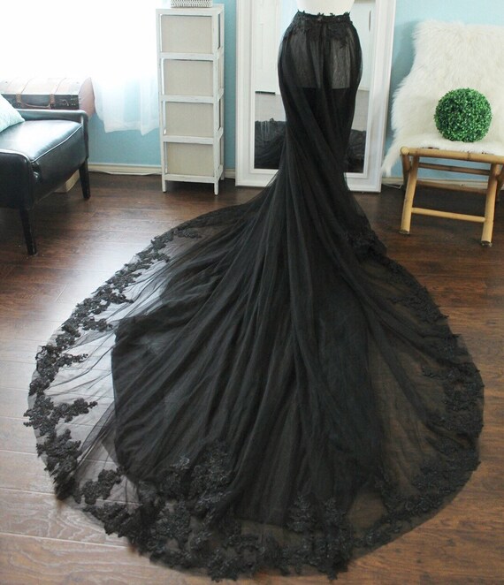 Black overskirt Clearance