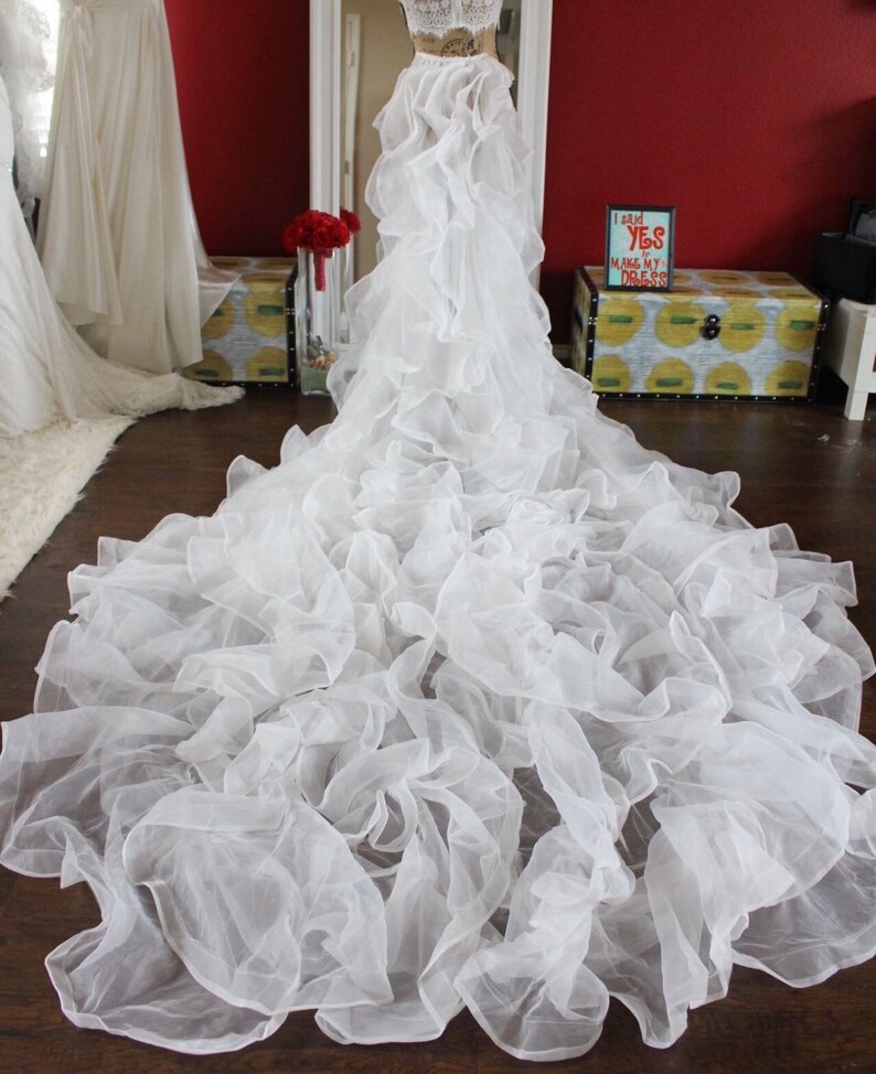 tulle train