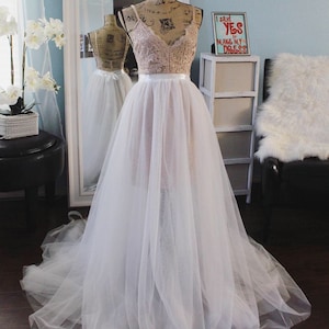 Olivia Palermo Inspiran Falda De Boda De Alta Hendidura Baja Etsy olivia palermo inspiran falda de boda