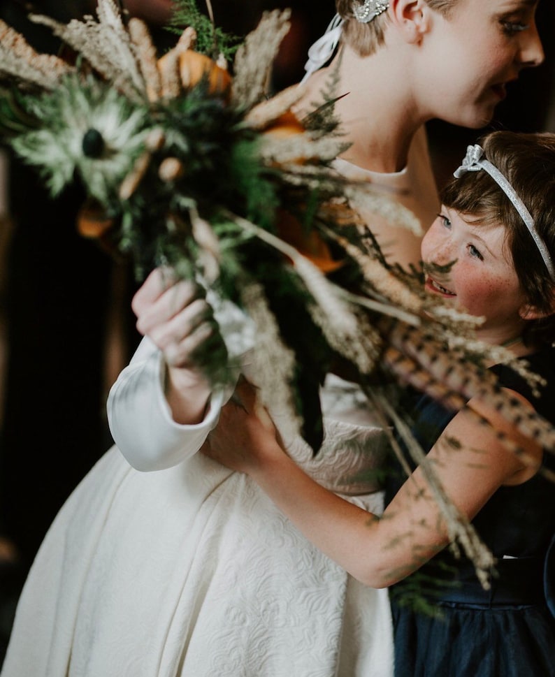 Ivory Embossed Wedding Dress/ Quilt Jacquard Wedding Gown / Etsy