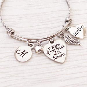 Cadeau commémoratif pour la perte de frère-maman-papa-soeur-bijoux commémoratifs pour femmes-bracelet de mémoire pour la perte d&#39;un être cher-cadeau de souvenir-sympathie