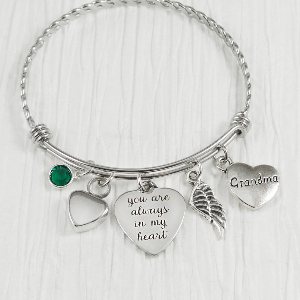 A Piece of My Heart is in Heaven Bracelet Cremation Urn - Etsy