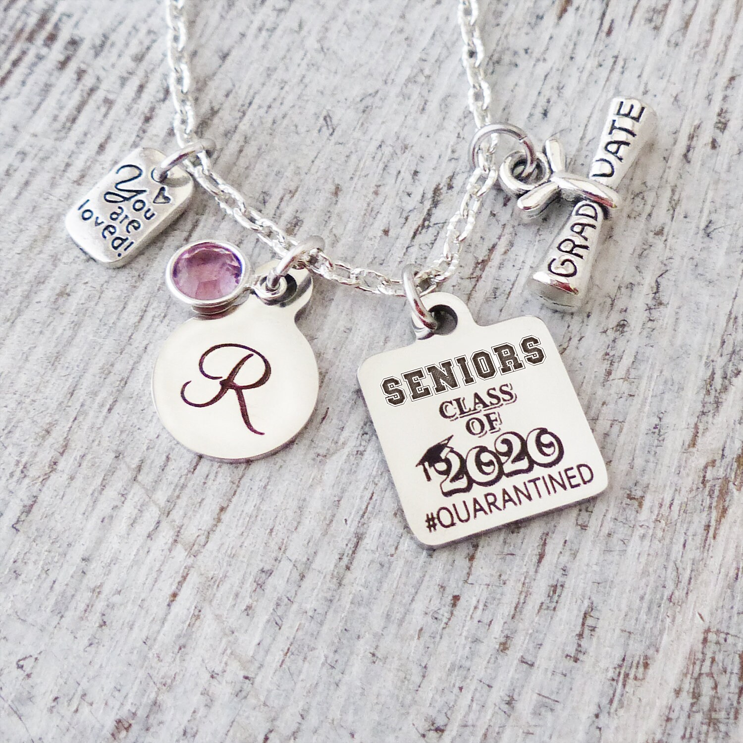 2021 Quarantined Graduation Jewelry 