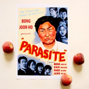 Parasite Alternative Movie Poster, A3 Vintage Art Print, Wall Decor