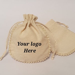100 organic cotton drawstring bags,  Cotton drawstring bags, custom logo bags, beige cotton bags, logo bags, pure cotton bags, Cotton pouch