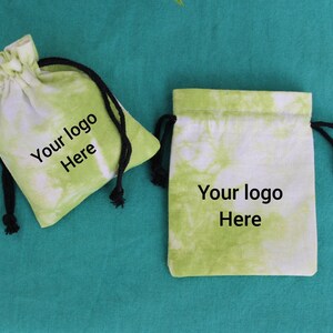100 custom drawstring tie dye personalized jewelry pouch, jewelry drawstring pouch with cotton drawstring, gift purpose bags