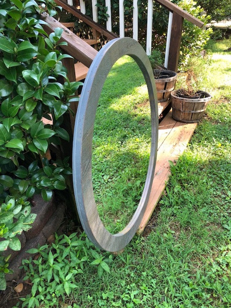 Mirror Rustic Mirrors Reclaimed Wood Mirror Rustic Bathroom Etsy