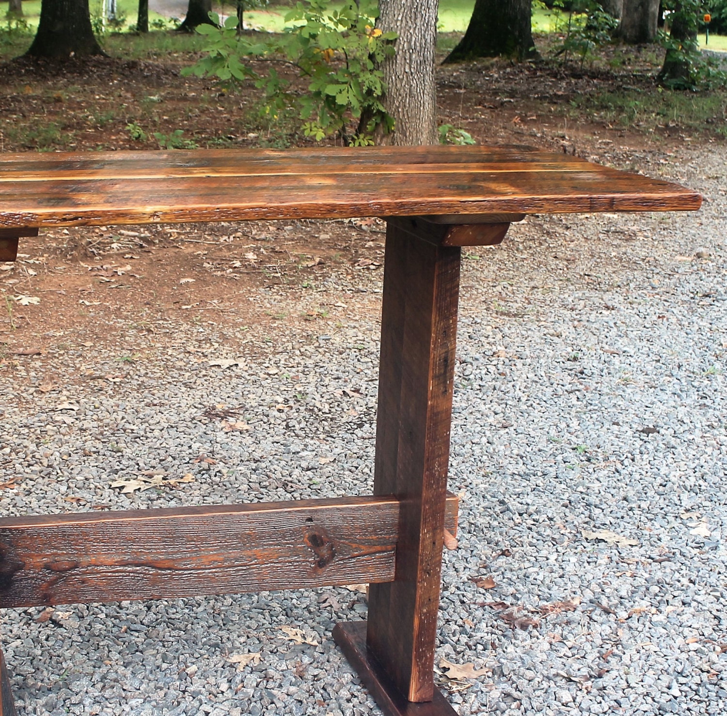 Rustic Table Rustic Dining Table Rustic Wood Dining Table Etsy