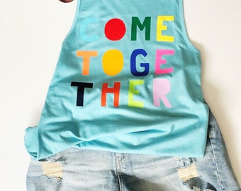 Come Together Tank, Beatles Shirt, Love it Love Tank, Weekend Tee