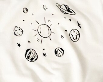 Solar System Kids Sweatshirt, Solar System, Kid Star Shirt, Outer Space Shirt, Outer Space