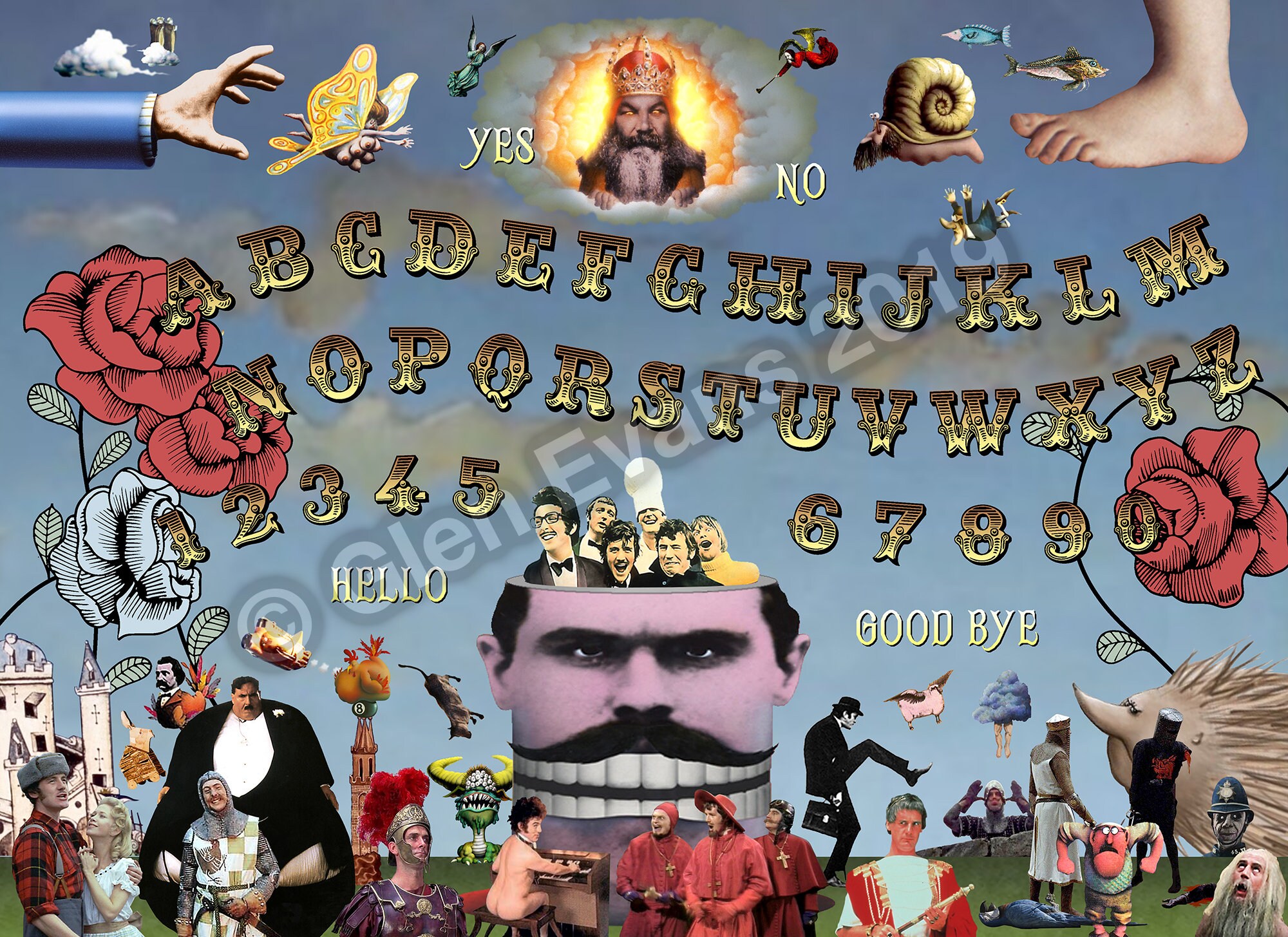 Colorful Instant Download High-res Full Color Monty Python - Etsy