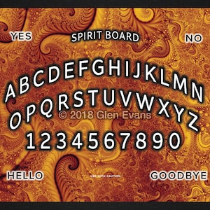 Instant Download Cosmic Consciousness V Spirit Board (Talking Board, Ouija Board) PDF and JPEG