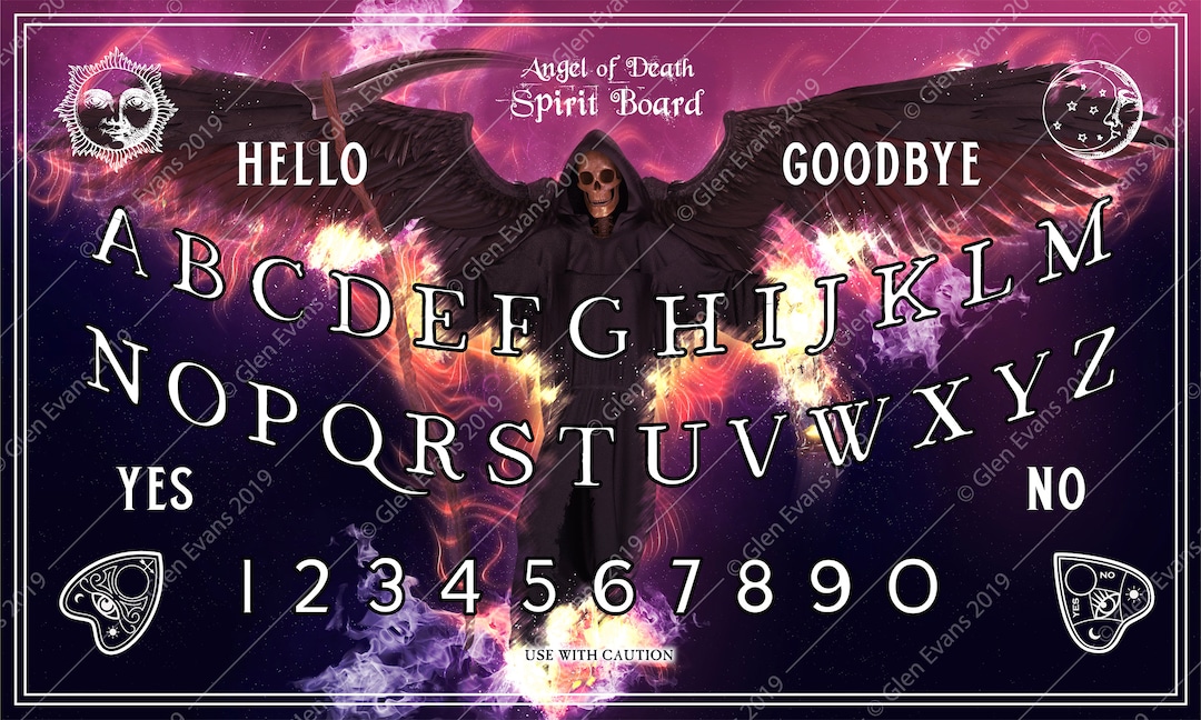 Instant Download High-res Angel of Death Spirit Board (talking Board ...