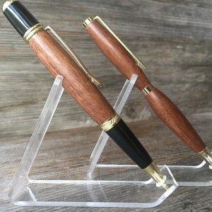 Walnut Wood Pen Hand Turned, Executive and Slimline image 4