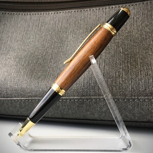 Walnut Wood Pen Hand Turned, Executive and Slimline Executive