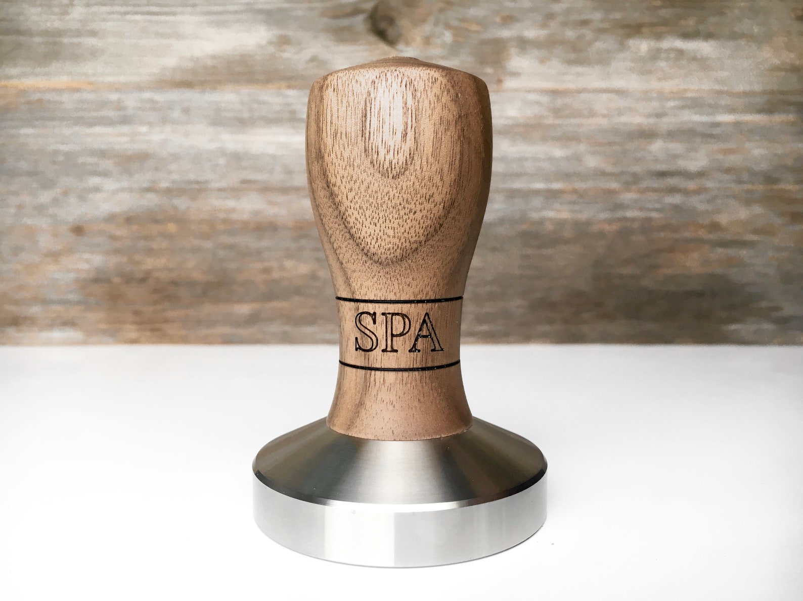 Walnut Espresso Tamper Etsy