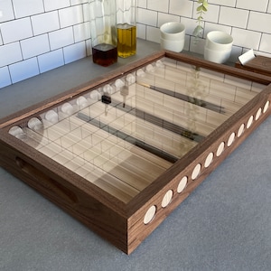Chopstick Display Box w/push-to-open drawers