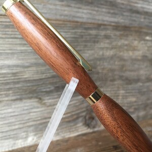 Walnut Wood Pen Hand Turned, Executive and Slimline image 7