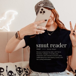 Smut Reader Bookish Comfort Colors Funny Tshirt Book Club T-shirt Gift for Book Lovers Reading Tshirt Romantasy Reader Gift for Book Lovers
