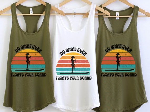 Vintage Woman On Sup Stand Up Paddleboard Retro Shirt Vintage Woman On Sup Stand Up Paddleboard Retro Shirt