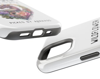 Throne of Glass Abraxos Phone Case, Wildflower Loving Abraxos Inspired Case- iPhone MagSafe Compatible Case Sarah J Maas Merch Fan Gift