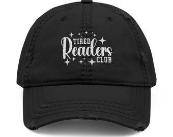 Bookish Hat Embroidered Book Club Gift for Fantasy Book Lovers Embroidered Cap for Readers & Writers Bookish Aesthetic Fantasy Gift for Mom