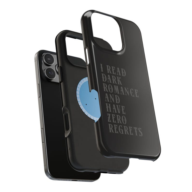 Dark Romance Bookish Phone Case MagSafe, Book Lover Gift, Reader Phone Case Booktok Style iPhone Samsung Case image 2