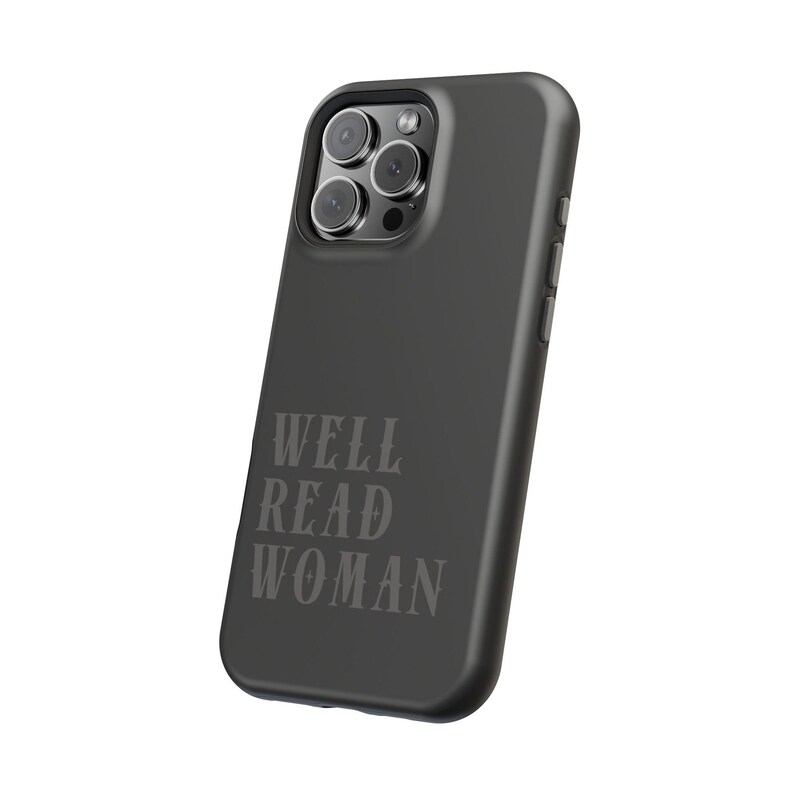 Well Read Woman Bookish Phone Case Book Lover Gift, Reader Phone Case Booktok Style MagSafe Compatible iPhone Samsung Models image 6