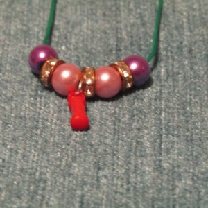 Children&#39;s  &#39;I&#39; Initial Necklace