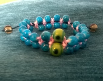 Shamballa Handmade Inside Out Bracelet
