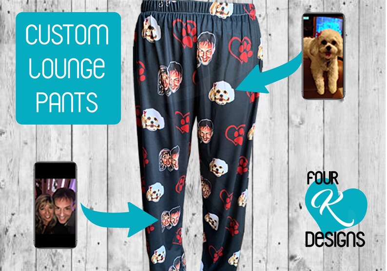 Custom pjs with faces Clearance