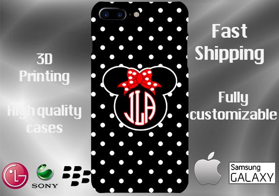 Disney Monogram Cell Phone Case Disney Iphone 6s Disney Etsy