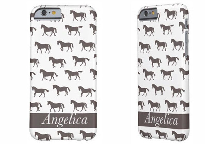 Horse Design Cell Phone Case, iPhone 6 case, Note 4 cell case,iPhone 6 plus cell phone case,iPhone 6 plus case, equestrian gift case,S6 601 image 1