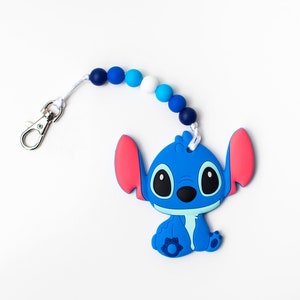 Stitch Keychain, Lilo and Stitch, Disney Keychain, Disney Charms, Disney Gifts for Her, Anime Christmas Gift Stocking Stuffer