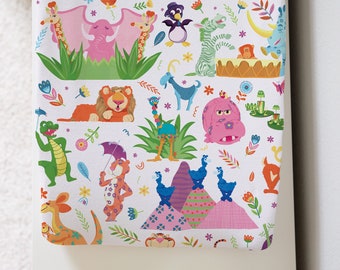 It's a Small World Changing Pad Cover, Baby Shower Gift, Bassinet Boppy Cover, Snuggle Me Cover, Dock a Tot Cover, Baby Boy gift, Baby Gift