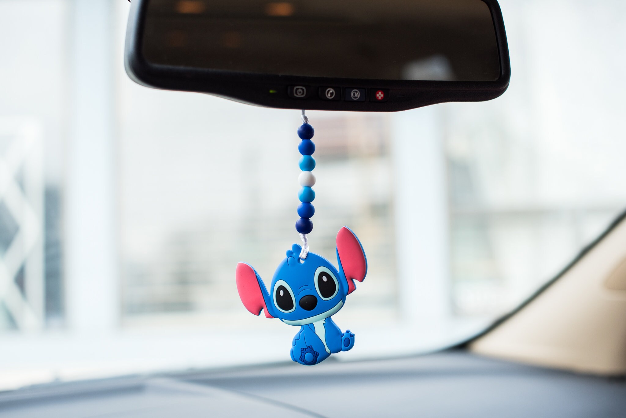 Disney Stitch Rearview Mirror Car Charm Lilo and Stitch Gift Etsy