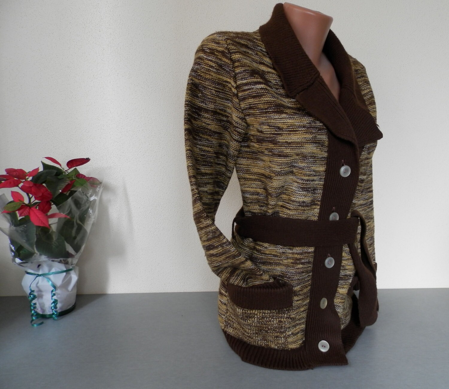 Vintage cardigan womens