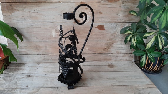 Collectible Bottle Holder / Wine Bottle Holder / Hand Crafted
