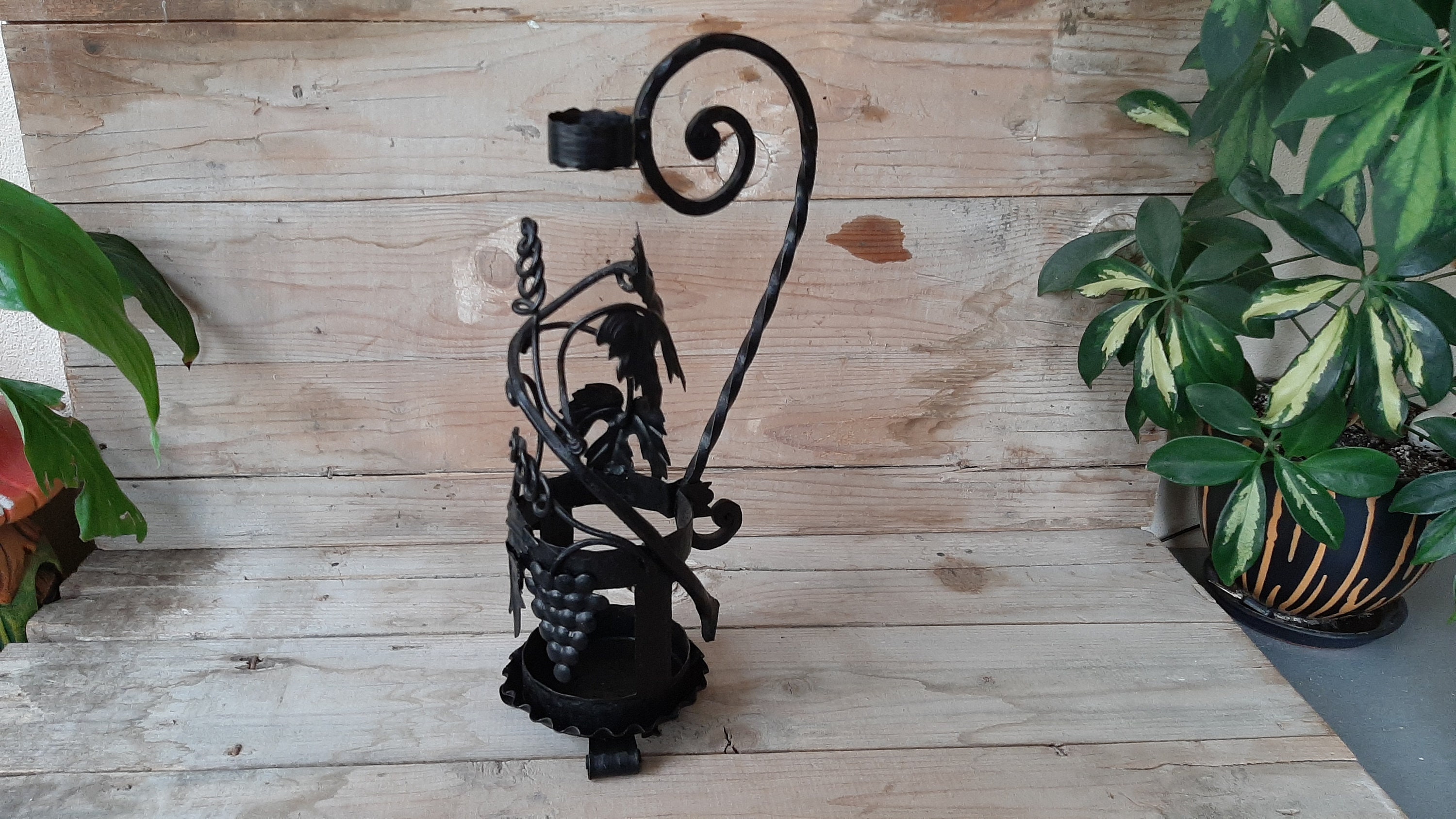 Collectible Bottle Holder / Wine Bottle Holder / Hand Crafted