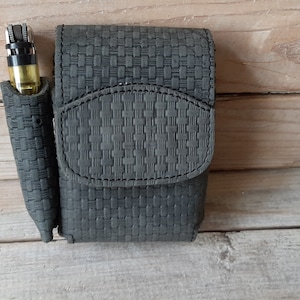 Portasigari / Custodia per sigarette in pelle vintage / scatola di pelle genuina / porta scatola di sigarette fatta a mano / custodia con slot più leggero