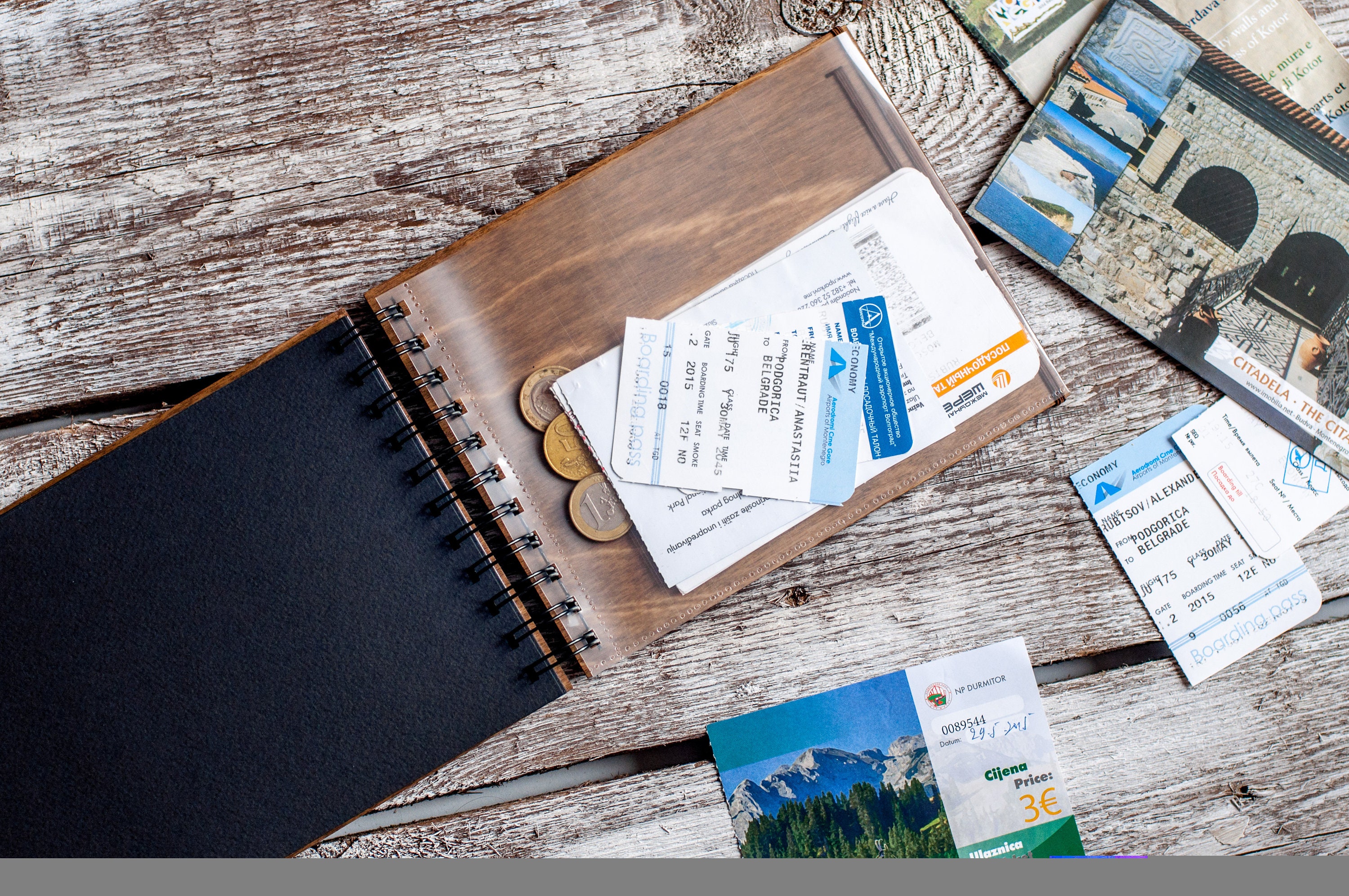 Custom Travel Photo Album / Personalised Travel Journal / Etsy