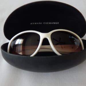 Armani Exchange サングラス ケース付き Armani Exchange Sunglasses Case - Etsy