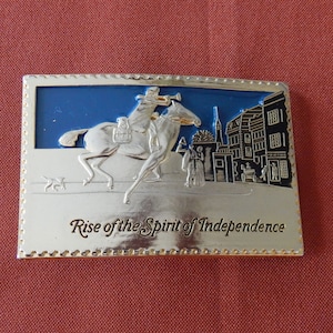 Vintage Belt Buckle Spirit of Independence