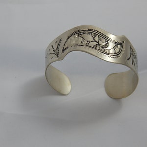 Vintage Hand Made Silver Bracelet