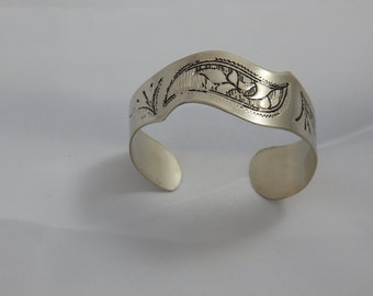 Vintage Hand Made Silver Bracelet