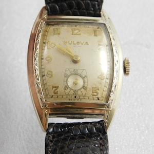 Vintage Sammler Bulova Schweizer Uhrwerk