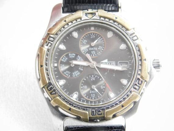 Vintage Collectible Lotus Quartz Watch Etsy
